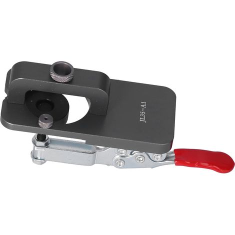 Perceuse à charnière 35mm Gabarit de perçage caché pour bois, poinçonneuse de trous précise (1/5)