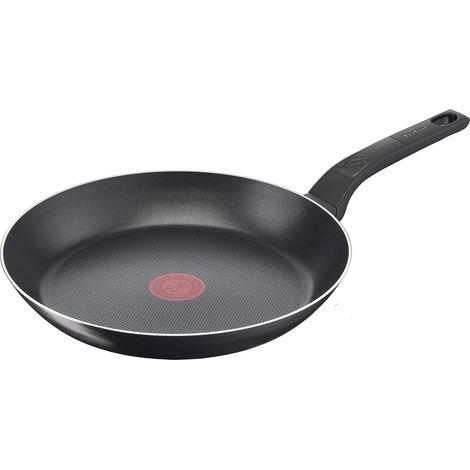 Tefal Padella Easy Cook & Clean 32 cm, rivestimento antiaderente, indicatore di temperatura con segnale termico, nera, B5550833 (1/5)