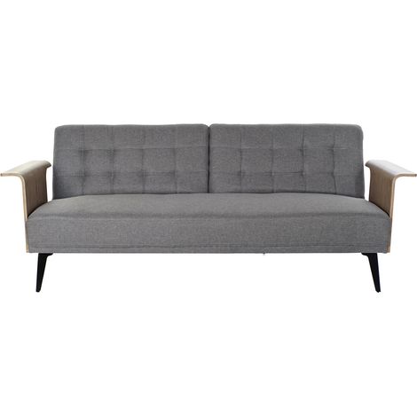 Sofa Cama Eucalipto Metal 203X87X81 Gris (1/5)