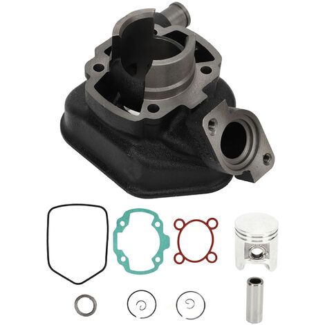 RHG Kit de cylindre de Piston de moteur 50cc, jeu de bagues d'étanchéité de 40mm de diamètre de remplacement pour Peugeot Speedfight 3/4 2 temps (1/5)
