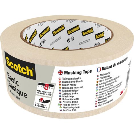 3M 7100210914 50 m Carta gommata per uso generico Adatto per uso interno Beige (1/5)