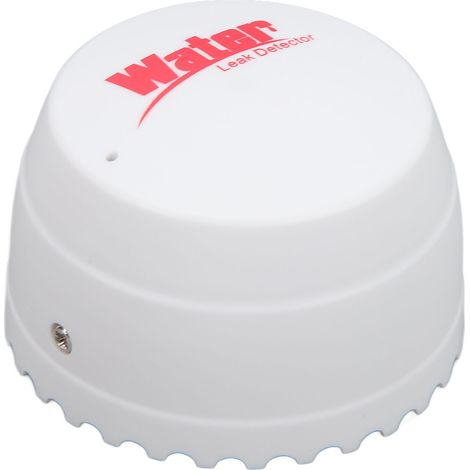 Détecteur de fuite d'eau avec alarme sonore, capteur sans fil WIFI étanche, alerte de débordement, lot de 2, pour cuisine et salle de bain (1/5)
