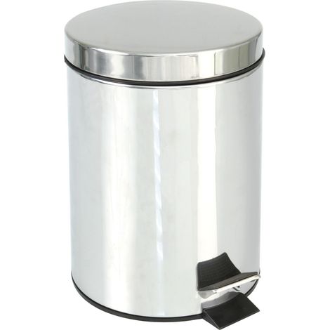 -CAHERSA- CUBO PEDAL 5 LITROS InoxidableIDABLE AMIG (1/2)
