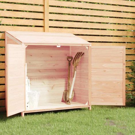 Remise de jardin 102x52x112 cm Bois de sapin solide (1/5)