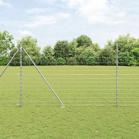 Zaunpfosten Galvanisiert 50 x 1,6 m Stahl