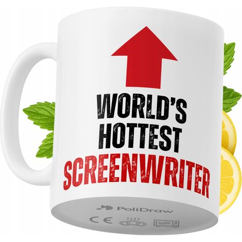Lustige Tasse für Drehbuchautoren – Kaffee- oder Teetasse mit witzigem Textdesign – ideal für Geburtstage, Namenstage, Feiertage und besondere Anlässe. Hochwertige Tasse für Zuhause, Büro und Arbeit. 