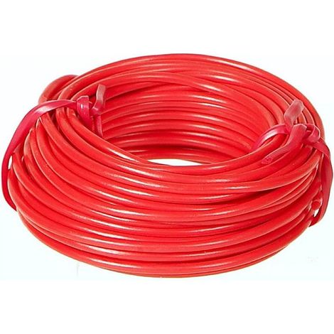 FIL ELECTRIQUE AUTO SOUPLE 2.5 mm² ROUGE (10 M)