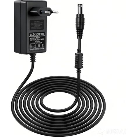 Adaptateur Secteur 12V 3A Universel Alimentation Chargeur 12V 3A 36W AC-DC Adapter pour LED, Routeurs, Caméras,Haut-Parleurs, Système Téléphonique avec Protection Surtension, Court-Circuit 50/60Hz (1/5)