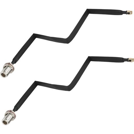 N-Serie Koaxialbuchse auf RP-SMA Flachkabeladapter (Stecker), kompatibel mit LoRa Wi-Fi.