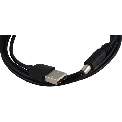 Cavo di alimentazione con connettore USB DC da 2,1 mm - USB A vitalco da 1,0 m (1/4)