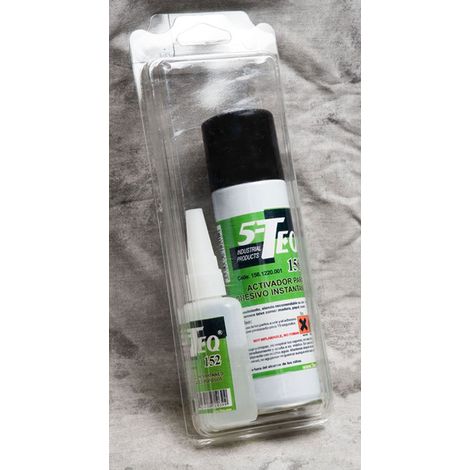 Kit adhesivo 5-TEQ 152 50GR+Activador 156 150ML (1/2)