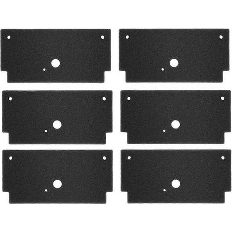 Lot de 6 filtres éponge pour sèche-linge Bosch 12022801 pour Constructa (1/5)