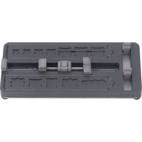 Reparaturständer für Motherboards, IC-Chip-Entferner, PCB-Logikhalter, Lötwerkzeug für Leiterplatten, verstellbarer Schraubstock zum Ausbau von Bauteilen. (1/5)