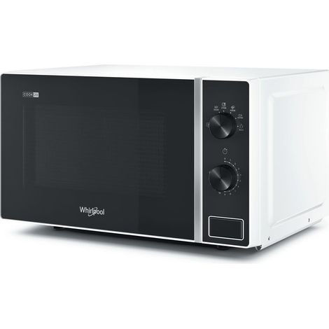 Whirlpool – Micro-ondes à poser 20 L – Puissance 700 W – Minuterie numérique – Plateau tournant – Couleur blanc (1/5)