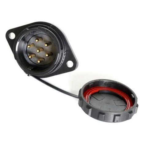 Connecteur circulaire RS PRO, Standard 7 contacts, Montage panneau, raccordement A visser ( Prix pour 1 )