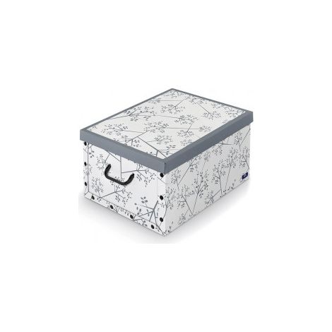 Caja de cartón con manijas 39x50x24 cm Domopak Living Bon Ton