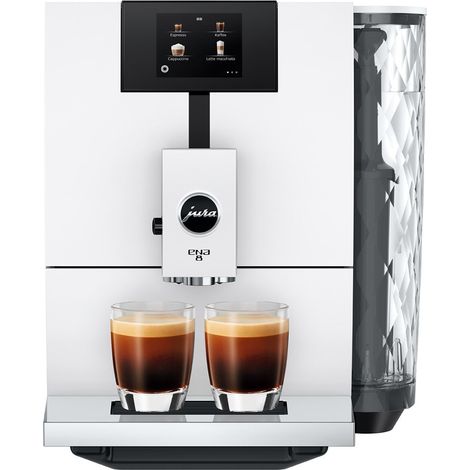 Jura ENA 8 Nordic White cafetera superautomática blanca (1/5)