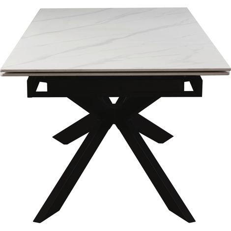 Mömax Ausziehtisch Leon Weiß ca. 180-260x90x76cm (1/5)