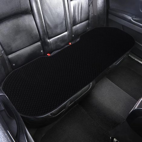 Universal, Non-Slip, Breathable, Black Car Rear Seat Cover, Car Seat Protector (1/5)