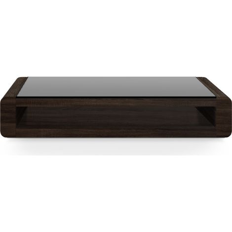 Table basse Lofty imitation Wenge (1/2)