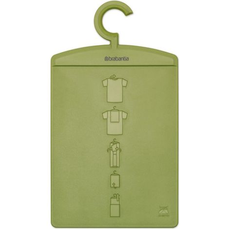 Brabantia - Piegacamicie - Supporto per Piegare Abiti - Supporto per Magliette e Maglioni con Gancio per Appenderlo - Accessorio per Guardaroba - Calm Green - 38.2 x 0.5 x 21.3 cm (1/5)