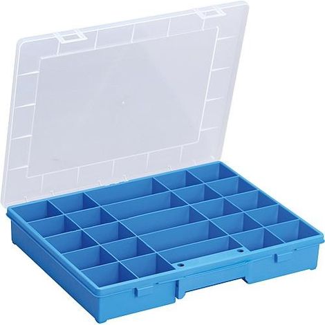 Boîte pour assortiment EuroPlus Basic 37/25 bleu (1/3)