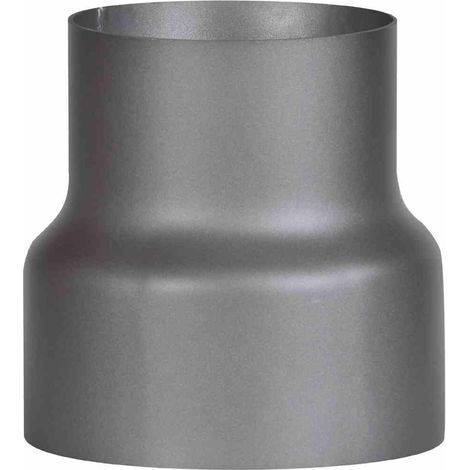 FireFix Reduzierstück 150 x 120 mm dunkelgrau Rohrbogen (1/4)
