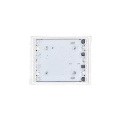 Modulo Alpha 1 fila elettronica 4 tasti con espansore Urmet 1168/4