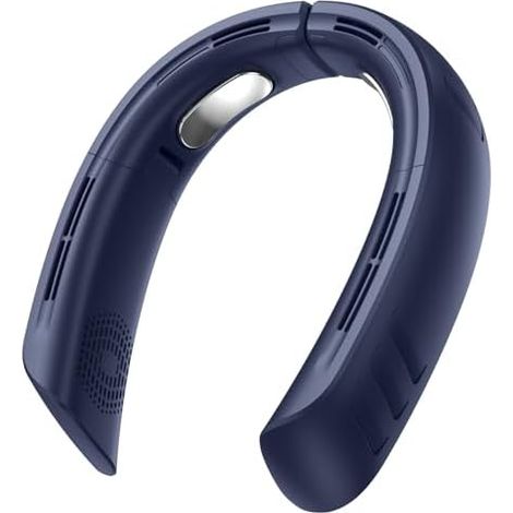 Verbesserter Hals Ventilator, 4 Turbo 6000 mAh Faltbare Tragbarer Nackenventilator, 360° Verstellbarer Handventilator klein, USB Ventilatoren geschenke für frauen mama männer papa geburtstag (1/5)