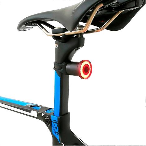 Rücklicht 100 W, USB-wiederaufladbar, automatische Bremslichterkennung, LED-Licht, intelligentes Rücklicht, IPX6 wasserdicht, Nachtwarnung, Fahrradtaschenlampe (1/5)