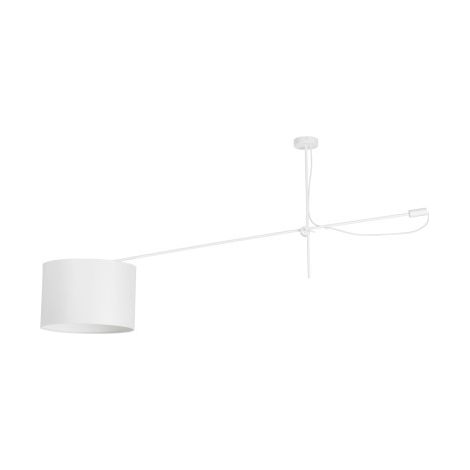 Suspension Nowodvorski VIPER blanche tissu E27 1x60W