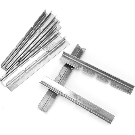 10 supports de mèche en acier inoxydable avec 3 trous pour centrer la mèche, pour la fabrication de bougies maison. (1/5)
