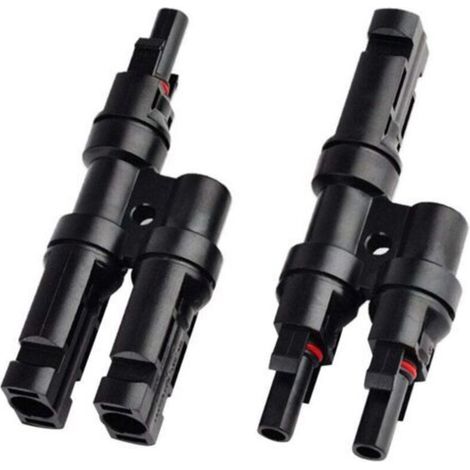 Solar Panel MC4 Branch Connectors T/Y Cable Splitter Connector (1/5)