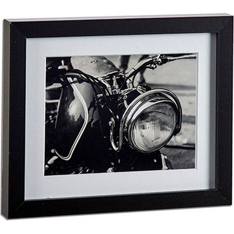 Gift Decor Bild mit Rahmen Schwarze Spanplatte (23 x 3 x 28 cm) (1/2)