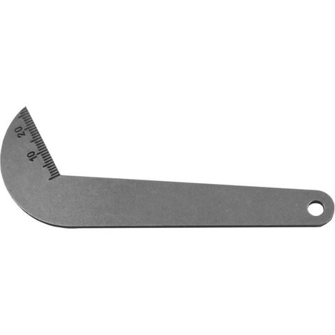 Plantilla de afilado para bosque helicoidal1118 gr.-50 mm