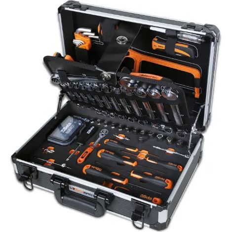 Beta BW 2054E-100 Mallette à outils avec assortiment 100 Pcs. (1/4)
