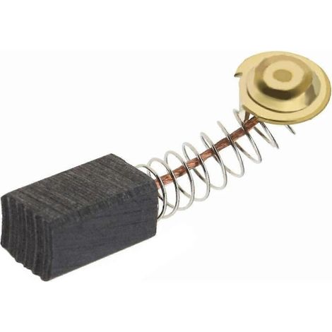 Balais de carbone, 1 paire de balais de moteur 6,5 x 7,5 x 12 mm compatibles avec perceuse à percussion Guild PDH26G 1000 W Mannesmann (1/5)