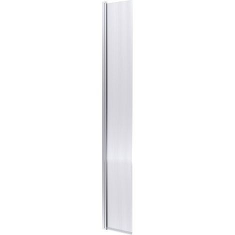 1850 x 300 x 8mm Fluted Hinged Screen