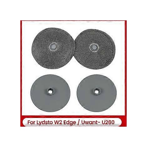 Bac à lingettes pour aspirateur Lydsto W2 Edge / Uwant U260 - Pièces détachées lavables et réutilisables en microfibre (1/5)