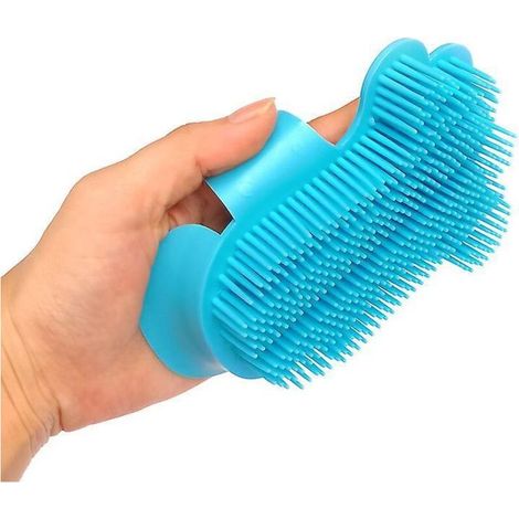 Petg Dog Grooming Brush, Pet Bath Brush, Pet Bath Brush, Rubber Massage Brush, Pet Grooming Brush (1/5)