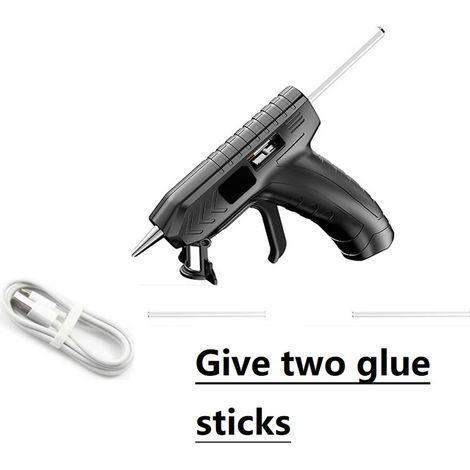 Pistolet à colle thermofusible sans fil 3.6V, avec bâton de colle, Rechargeable par USB, haute température, outil de réparation, bricolage à domicile