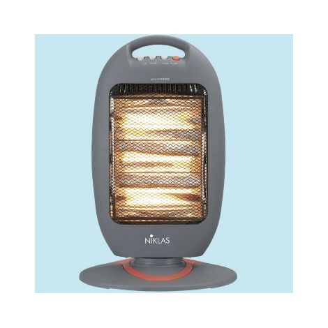 STUFA ALOGENA NIKLAS BABY 1200W - 33x22xH53 CM (1/4)