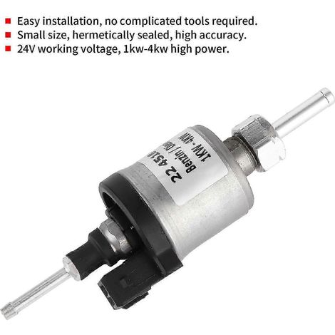 Pompe doseuse de carburant diesel 24 V 1 kW/4 kW pour Eberspacher D2/D4/D4S/22451801 (1/2)