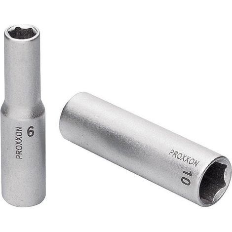 PROXXON 2223776 - Vaso largo hex 1/4 9 mm