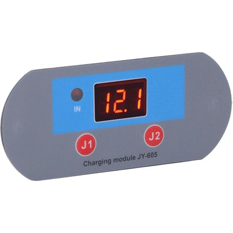 Régulateur de charge 12V avec protection anti-surcharge et relais de coupure, contrôleur de batterie à sécurité renforcée (1/5)