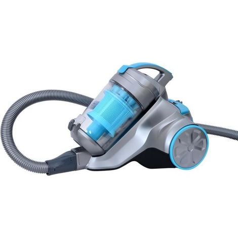 Continental Edison – Aspirateur traîneau sans sac 800W – Classe A – 76 dB – Action multi-cyclonique – Tube télescopique – Capacité 3.5L – Pour sols durs et tapis (1/5)