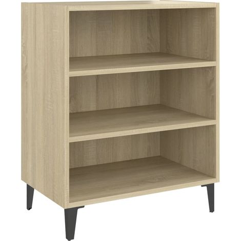 Sideboard Sonoma Oak 57x35x70 cm Engineered Wood vidaXL