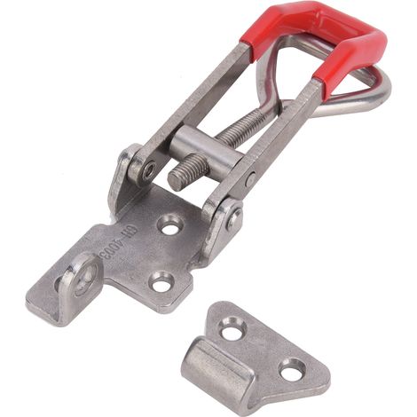 Loquet à genouillère à verrouillage rapide, poignée à levier réglable en acier inoxydable, capacité de charge : 250 kg (1/5)