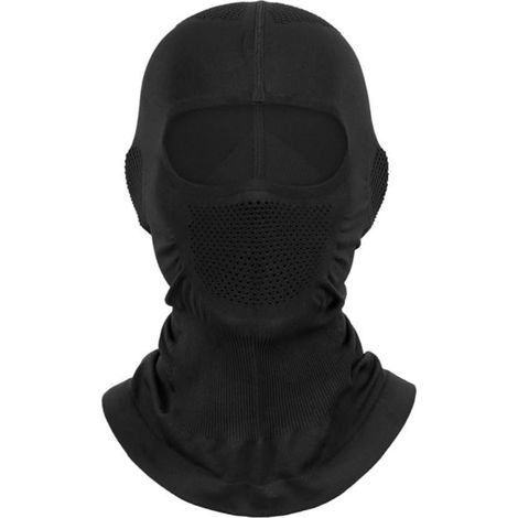 Cagoule légère avec trous d'aération pour moto course à pied – Séchage rapide Unisexe Équipement extérieur 34 x 38 cm (1/5)