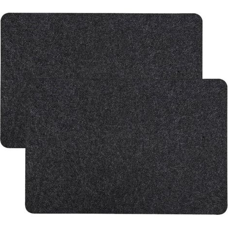 Lot de 2 plaques de protection thermique résistantes à la chaleur pour plans de travail de cuisine (1/5)